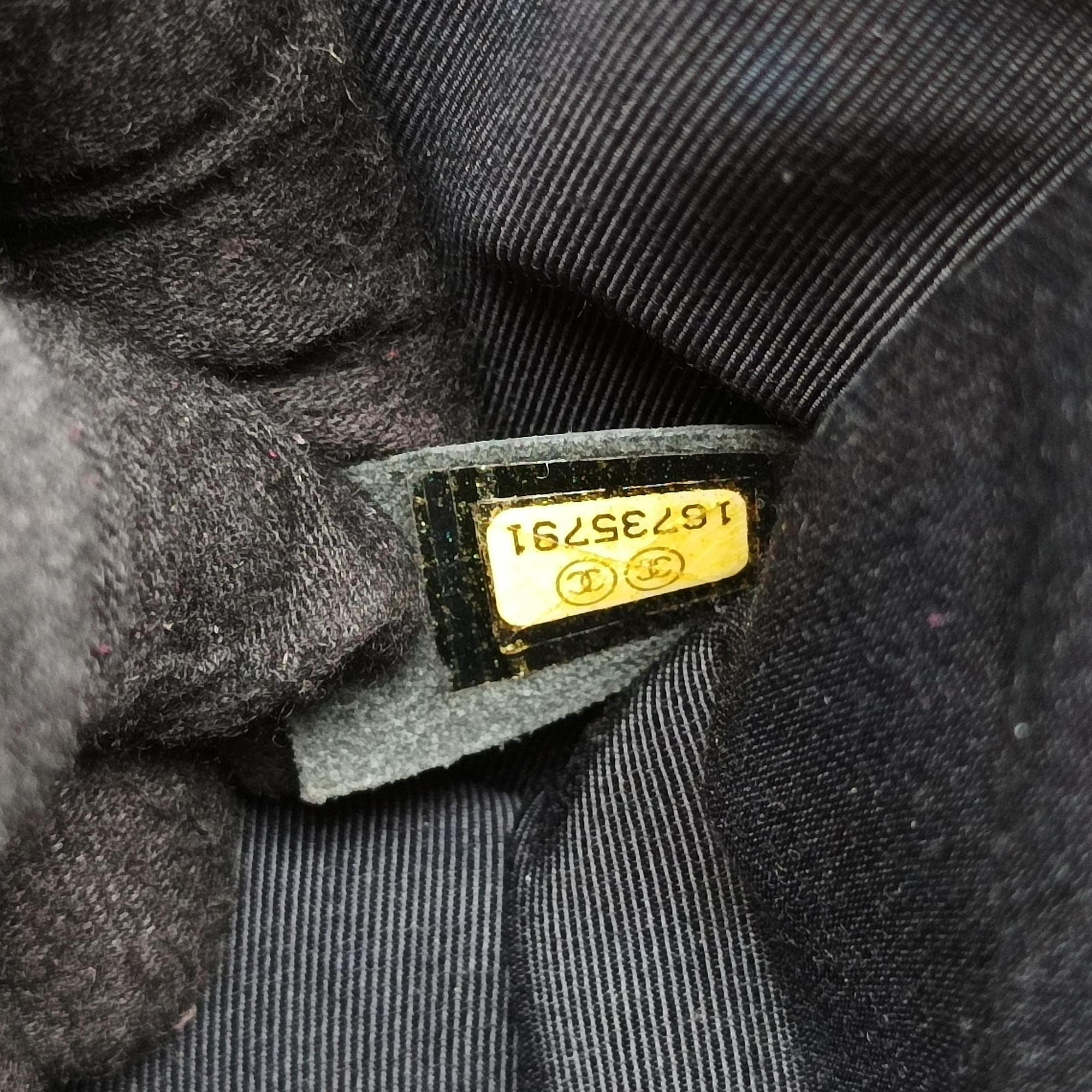 2.55 Matelasse Black lambskin A65613 167357912.55 マトラッセ ブラック ラムスキン A65613 16735791