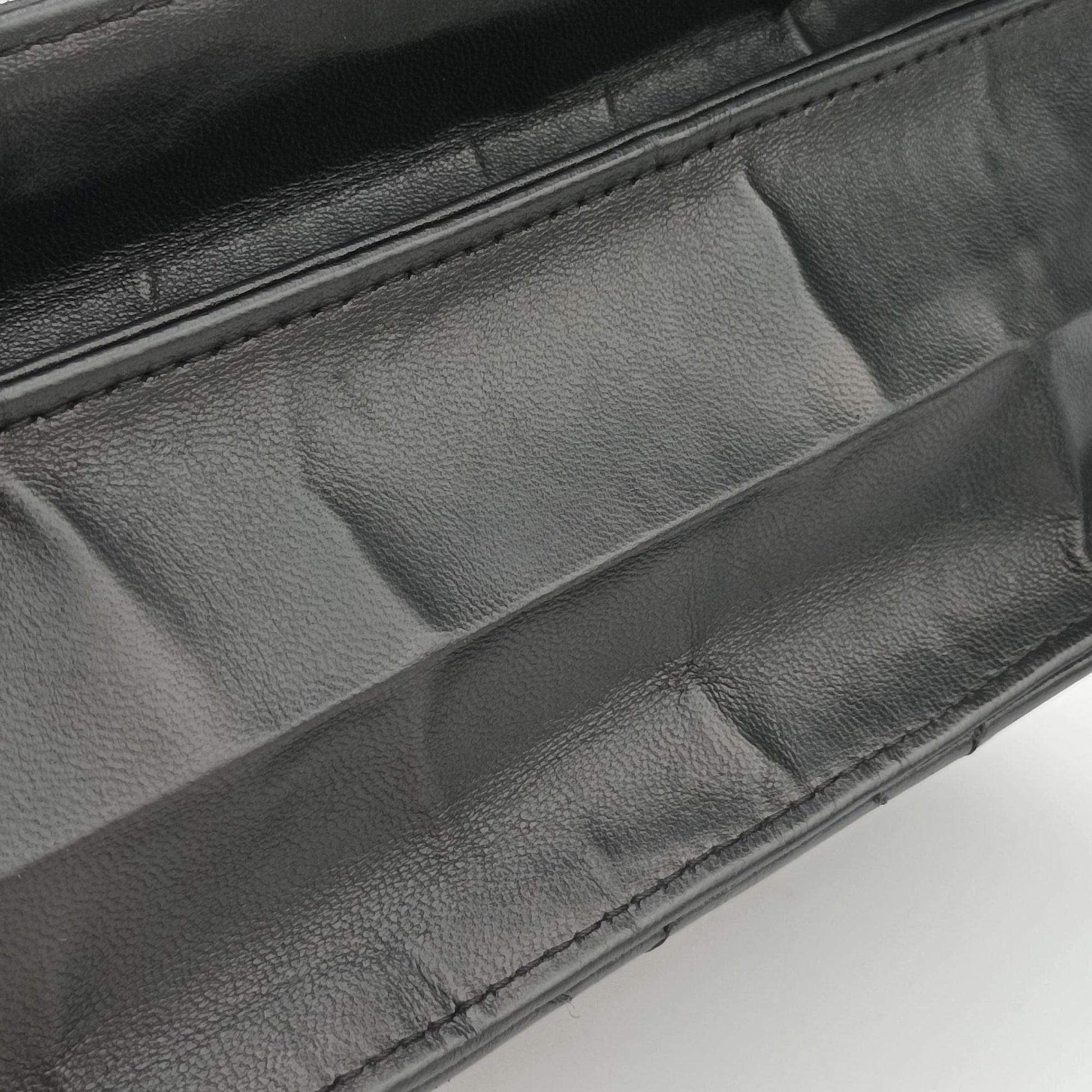 2.55 Matelasse Black lambskin A65613 167357912.55 マトラッセ ブラック ラムスキン A65613 16735791