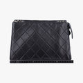 2.55 Matelasse Black lambskin A65613 167357912.55 マトラッセ ブラック ラムスキン A65613 16735791