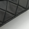 2.55 Matelasse Black lambskin A65613 167357912.55 マトラッセ ブラック ラムスキン A65613 16735791