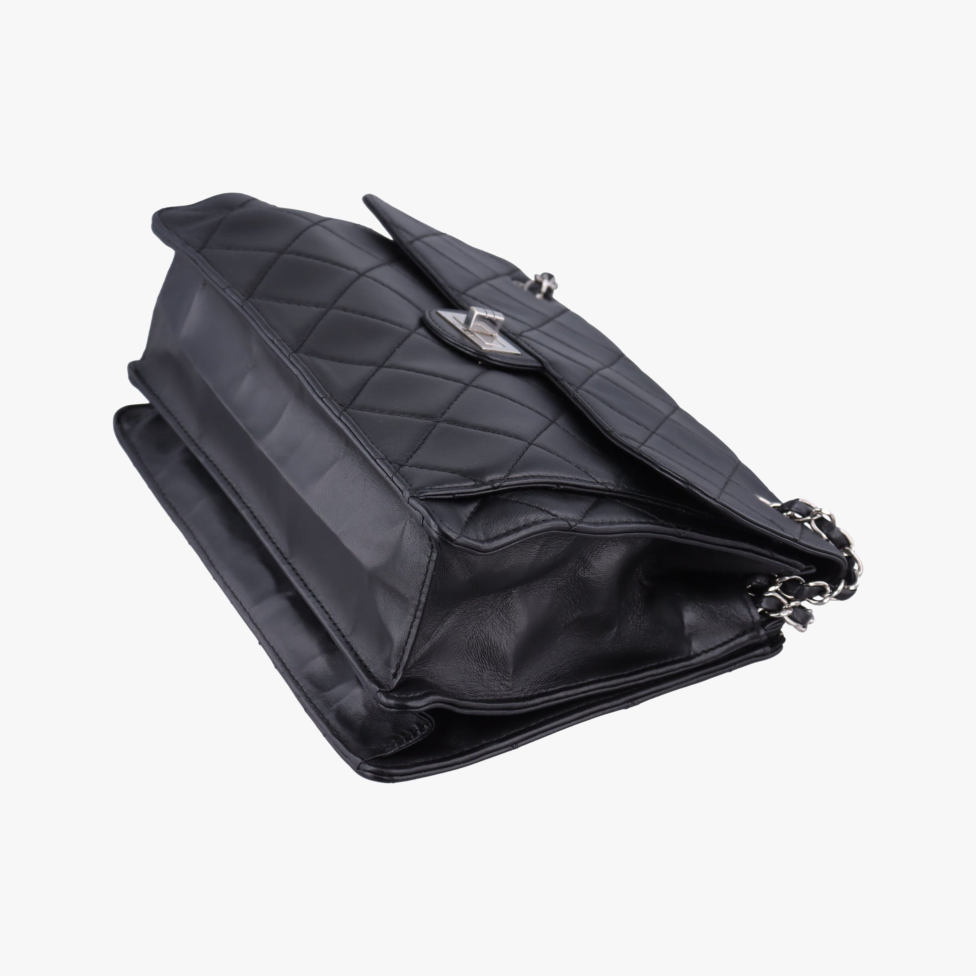 2.55 Matelasse Black lambskin A65613 167357912.55 マトラッセ ブラック ラムスキン A65613 16735791