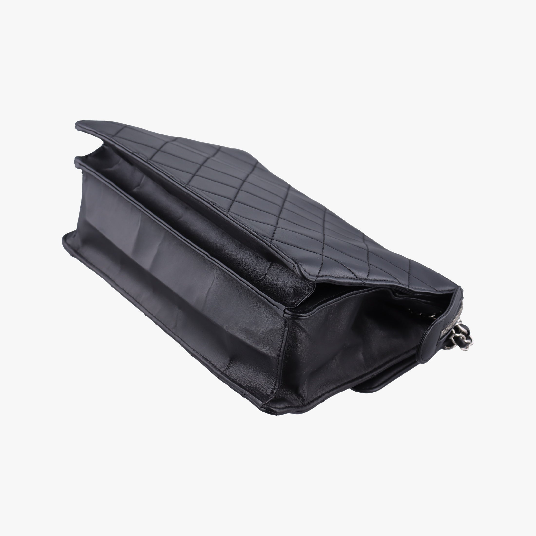 2.55 Matelasse Black lambskin A65613 167357912.55 マトラッセ ブラック ラムスキン A65613 16735791
