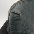 Porte Documents Jour navy Damier Infini N48224 CA3164ポルトドキュマン ジュール ネイビー ダミエ アンフィニ N48224 CA3164
