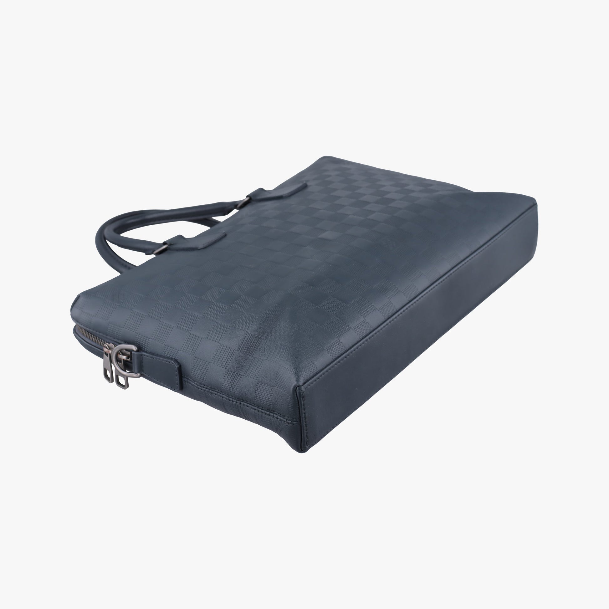 Porte Documents Jour navy Damier Infini N48224 CA3164ポルトドキュマン ジュール ネイビー ダミエ アンフィニ N48224 CA3164