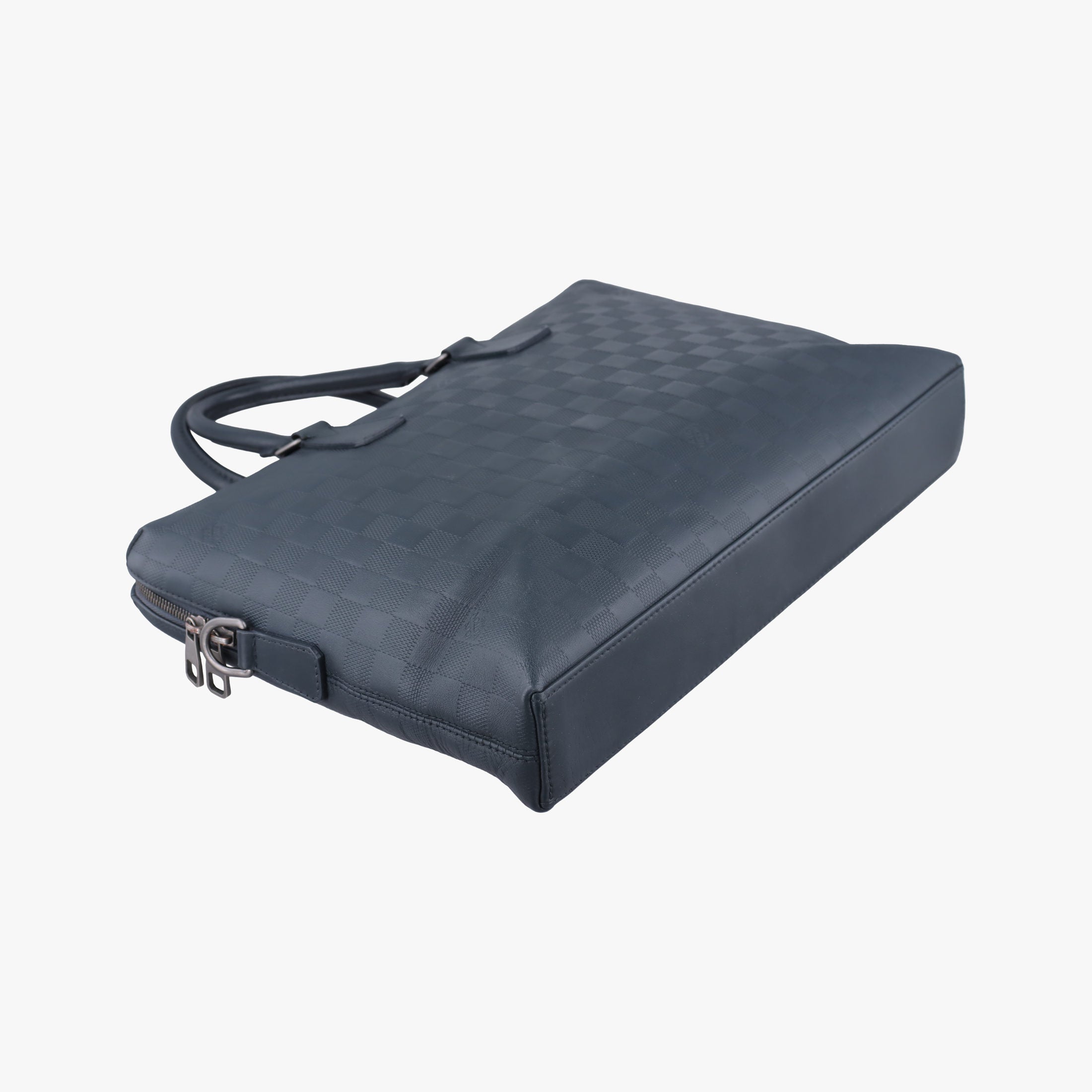 Porte Documents Jour navy Damier Infini N48224 CA3164ポルトドキュマン ジュール ネイビー ダミエ アンフィニ N48224 CA3164