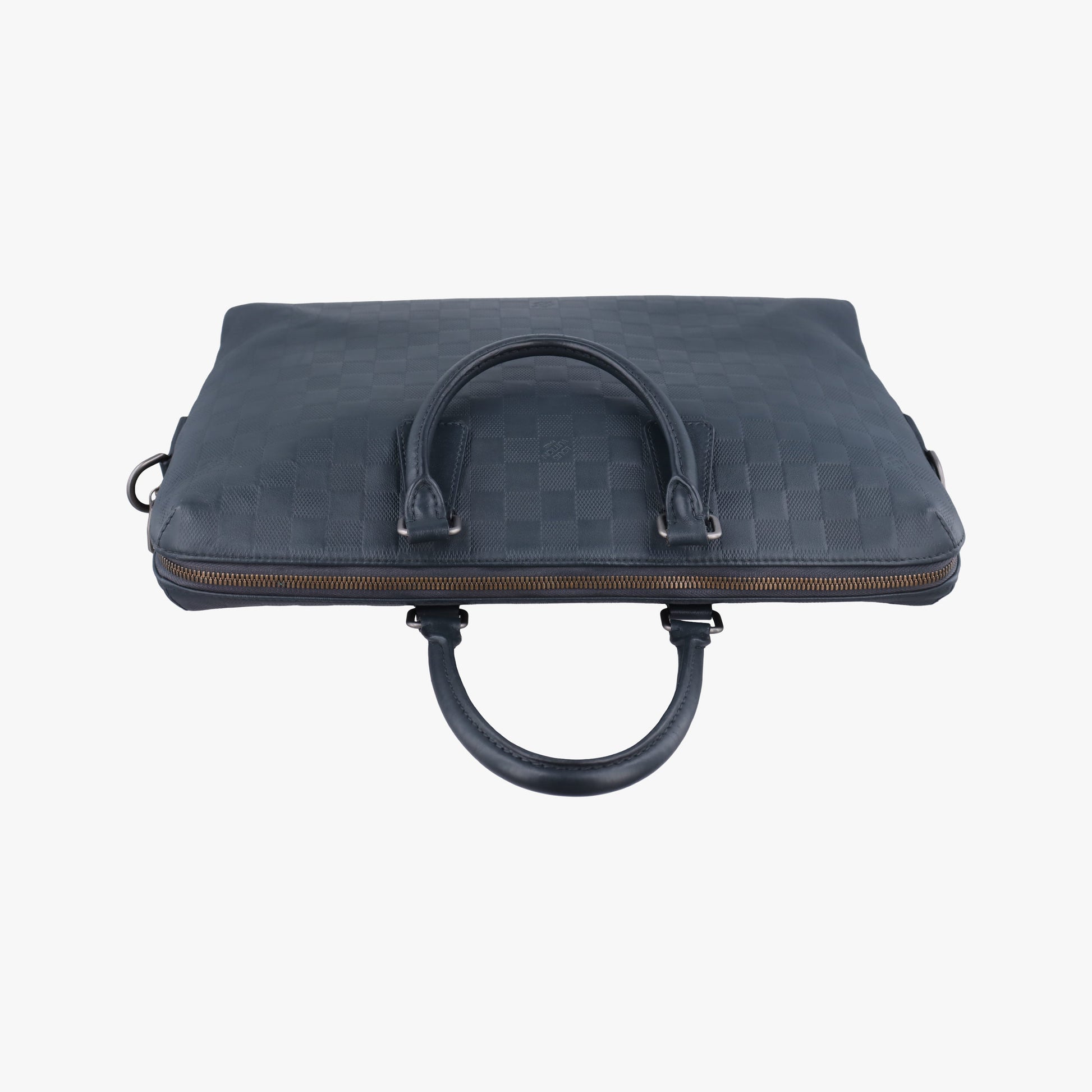 Porte Documents Jour navy Damier Infini N48224 CA3164ポルトドキュマン ジュール ネイビー ダミエ アンフィニ N48224 CA3164