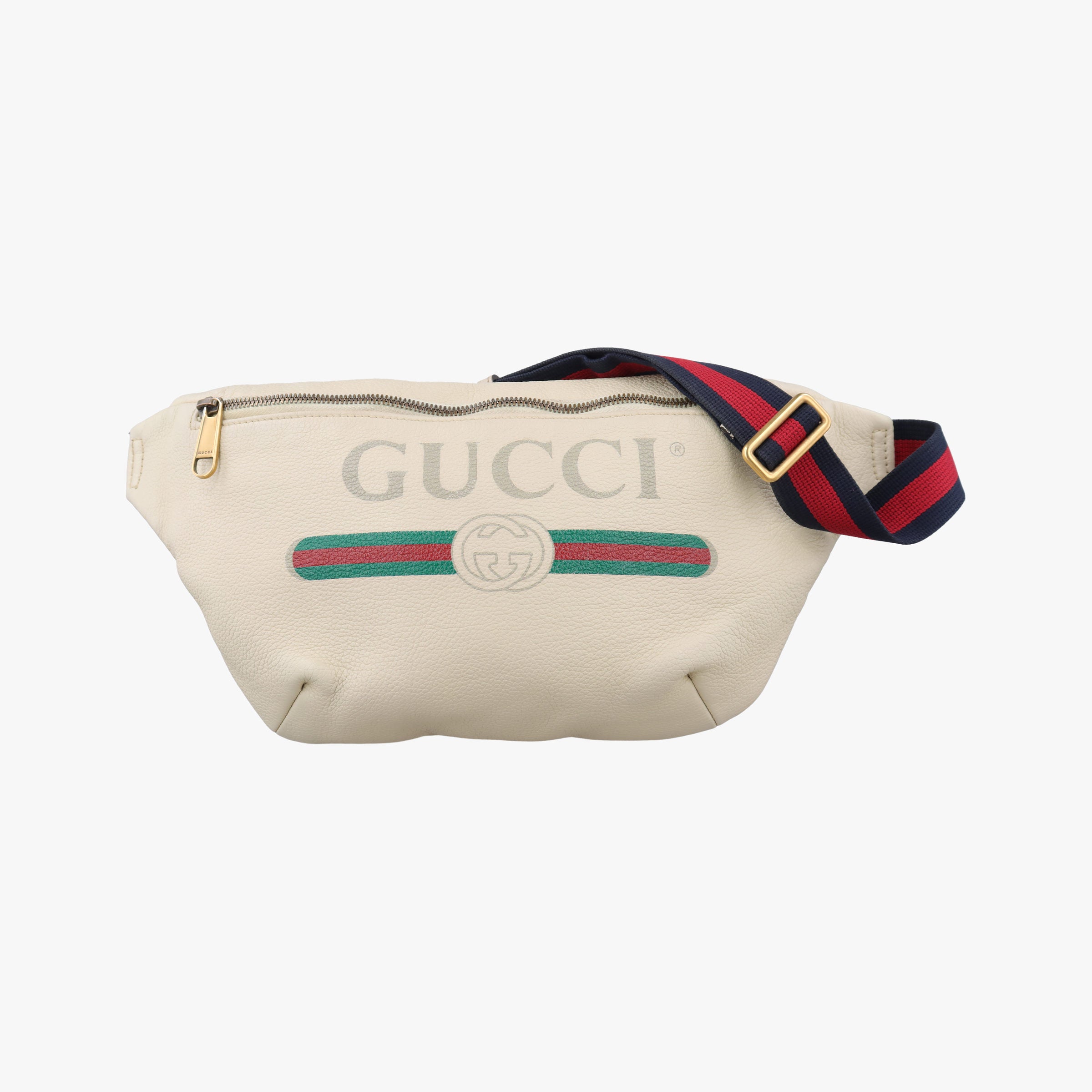 Gucci Print White Leather 530412 G031429336グッチプリント ホワイト レザー 530412 G031429336