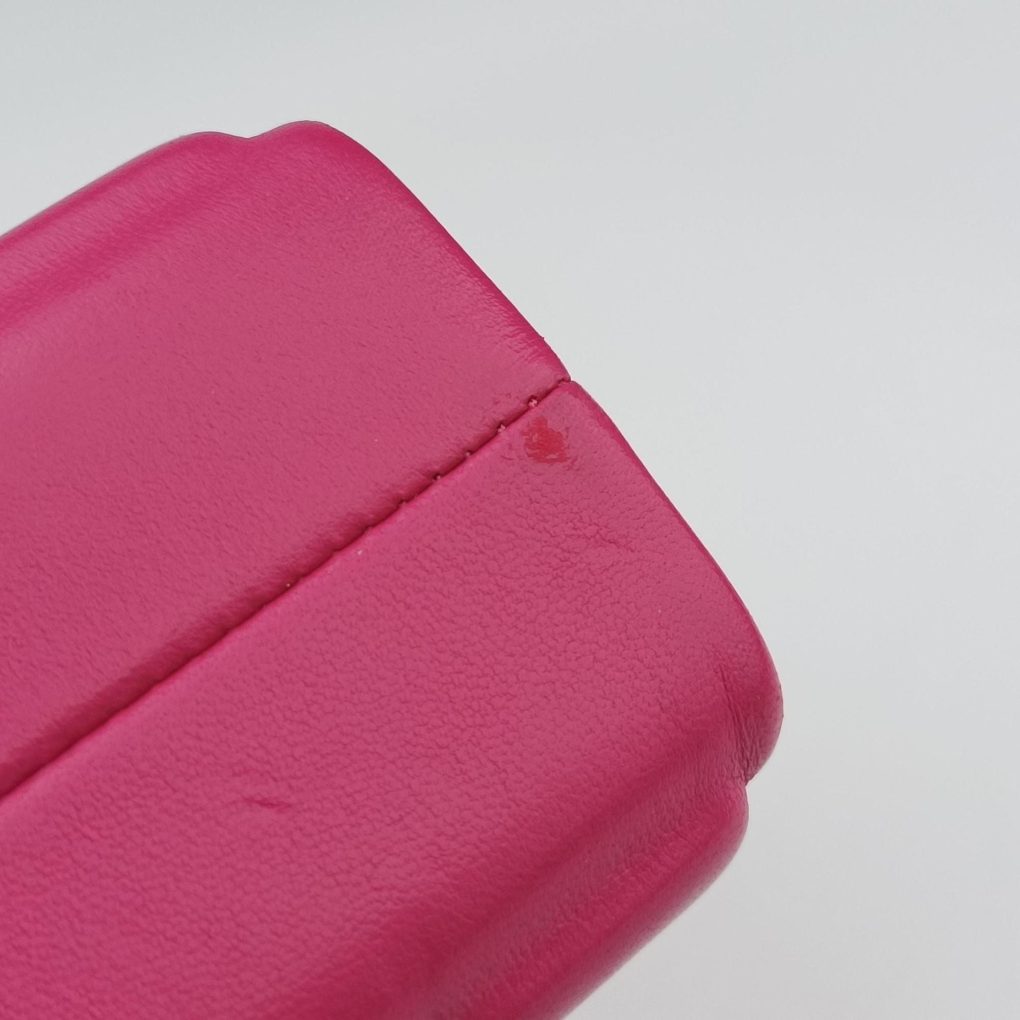 Chocolate Bar Fuchsia Pink  lambskin A94482 23642967チョコバー フューシャピンク ラムスキン A94482 23642967