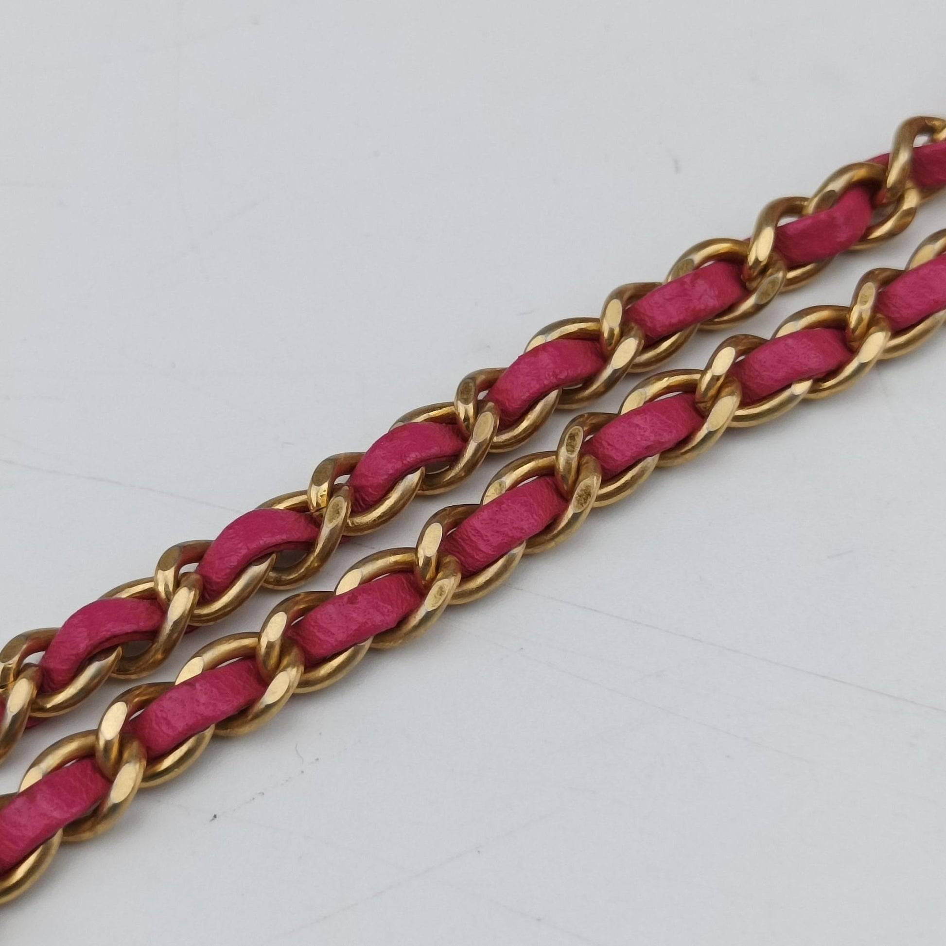 Chocolate Bar Fuchsia Pink  lambskin A94482 23642967チョコバー フューシャピンク ラムスキン A94482 23642967