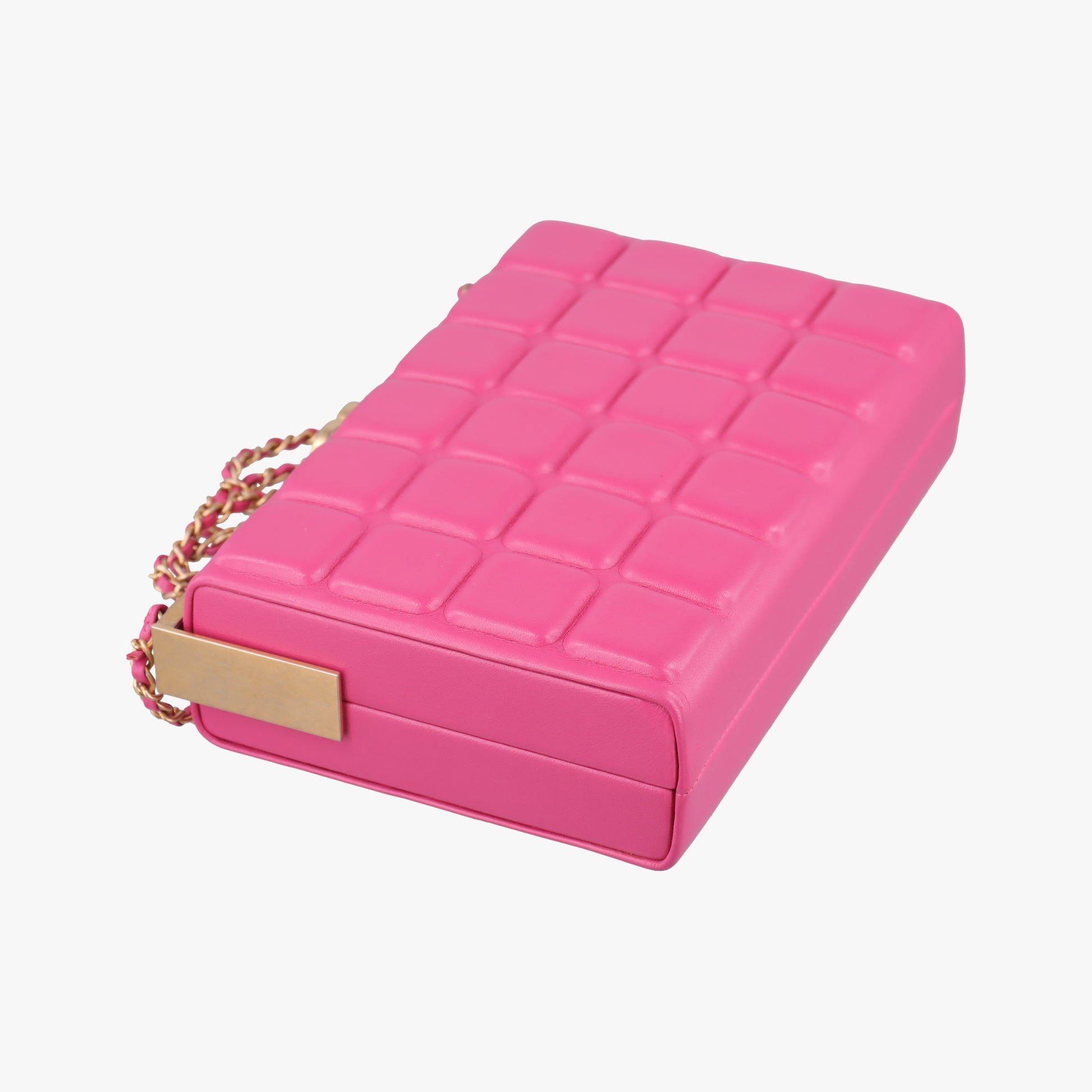 Chocolate Bar Fuchsia Pink  lambskin A94482 23642967チョコバー フューシャピンク ラムスキン A94482 23642967
