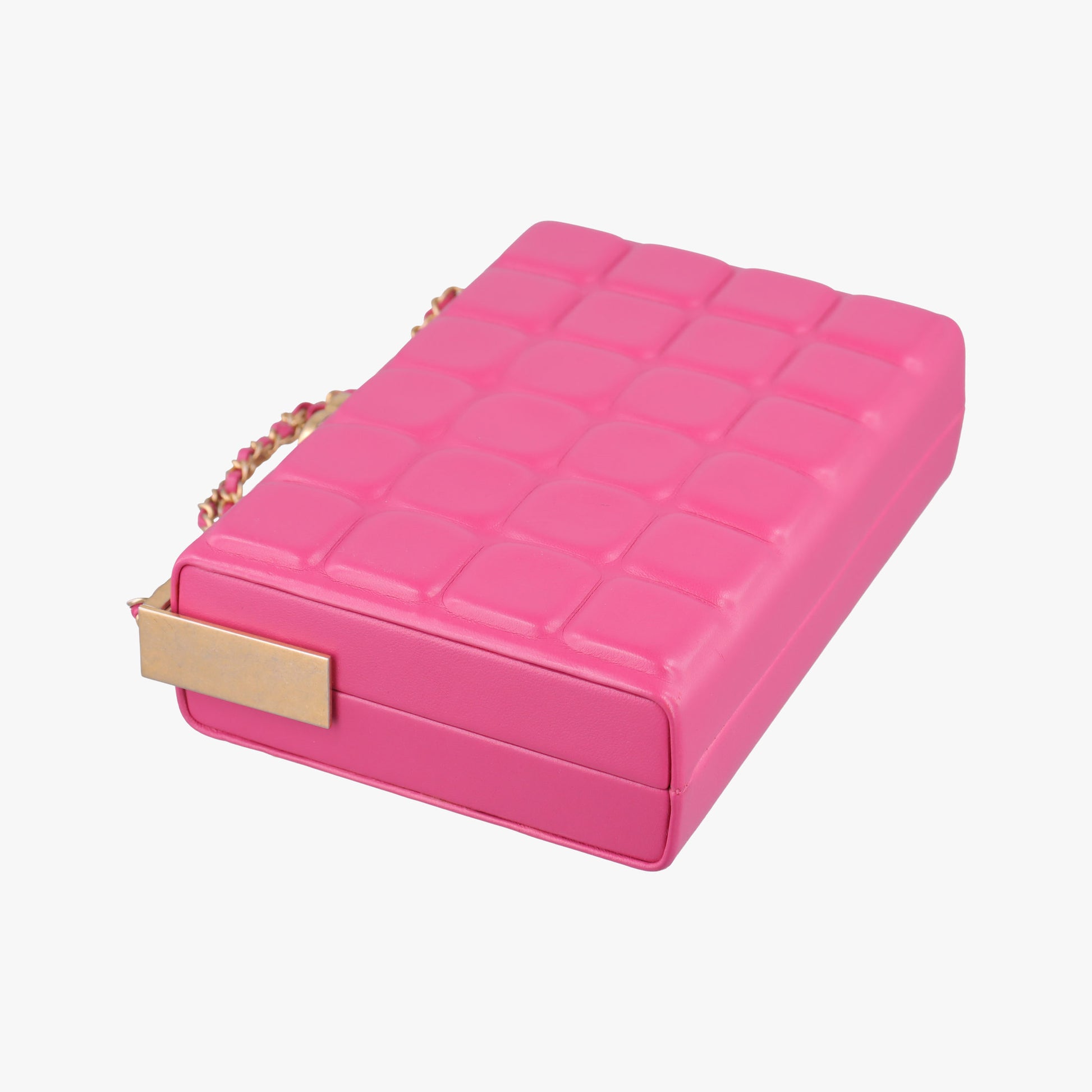 Chocolate Bar Fuchsia Pink  lambskin A94482 23642967チョコバー フューシャピンク ラムスキン A94482 23642967