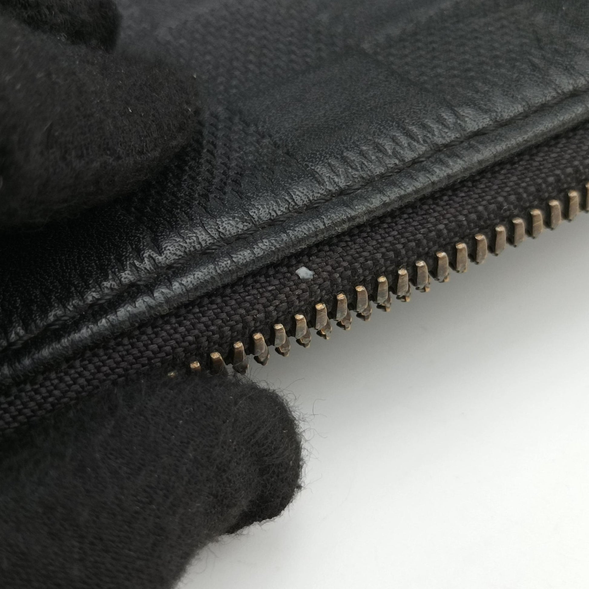 Porte Documents Jour Noir Damier Graphite N48224 CA1194ポルトドキュマン ジュール ノワール ダミエ グラフィット N48224 CA1194