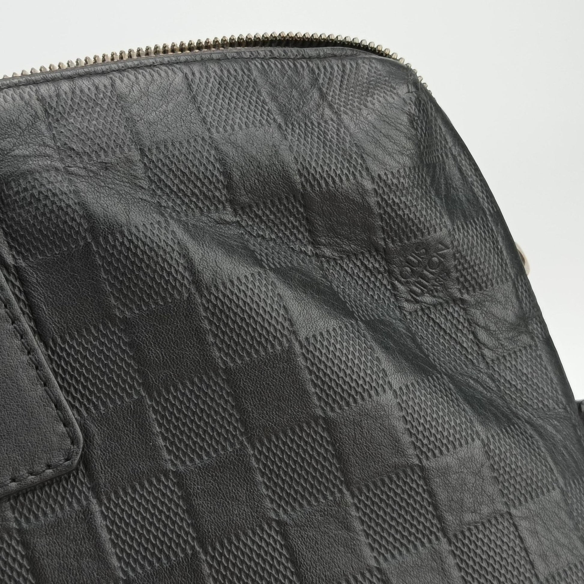 Porte Documents Jour Noir Damier Graphite N48224 CA1194ポルトドキュマン ジュール ノワール ダミエ グラフィット N48224 CA1194