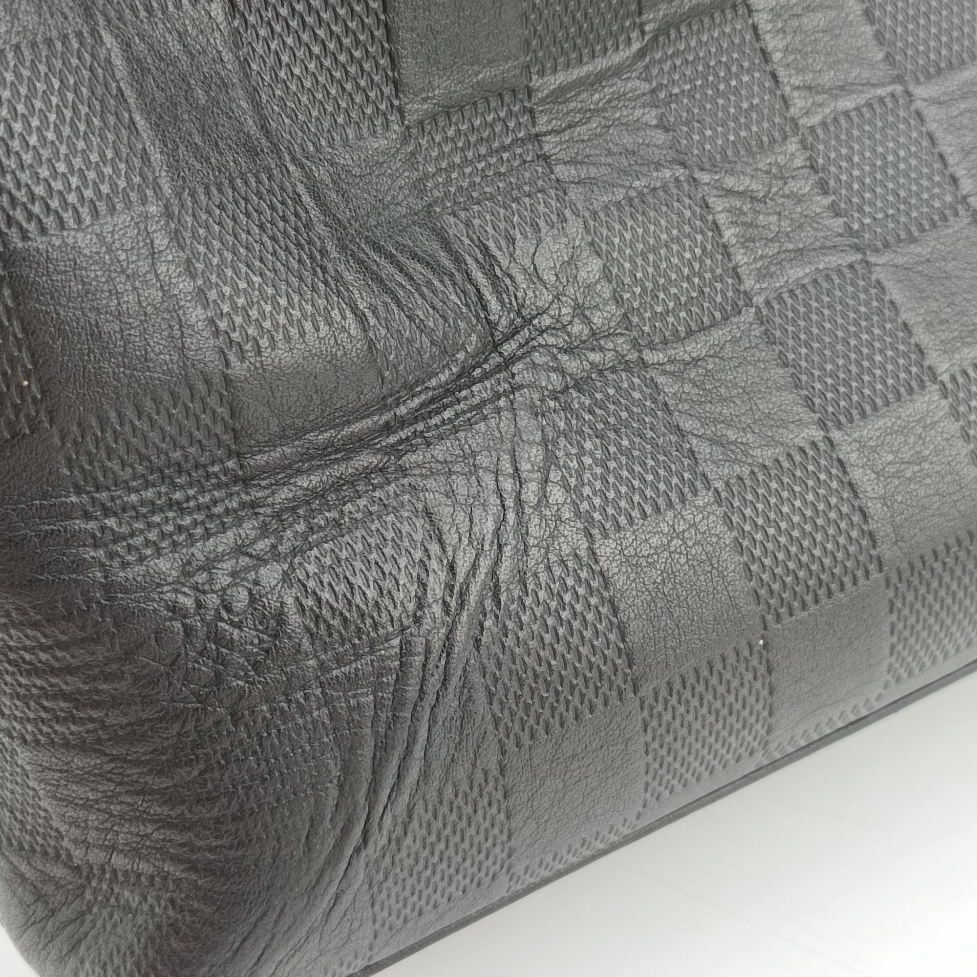 Porte Documents Jour Noir Damier Graphite N48224 CA1194ポルトドキュマン ジュール ノワール ダミエ グラフィット N48224 CA1194