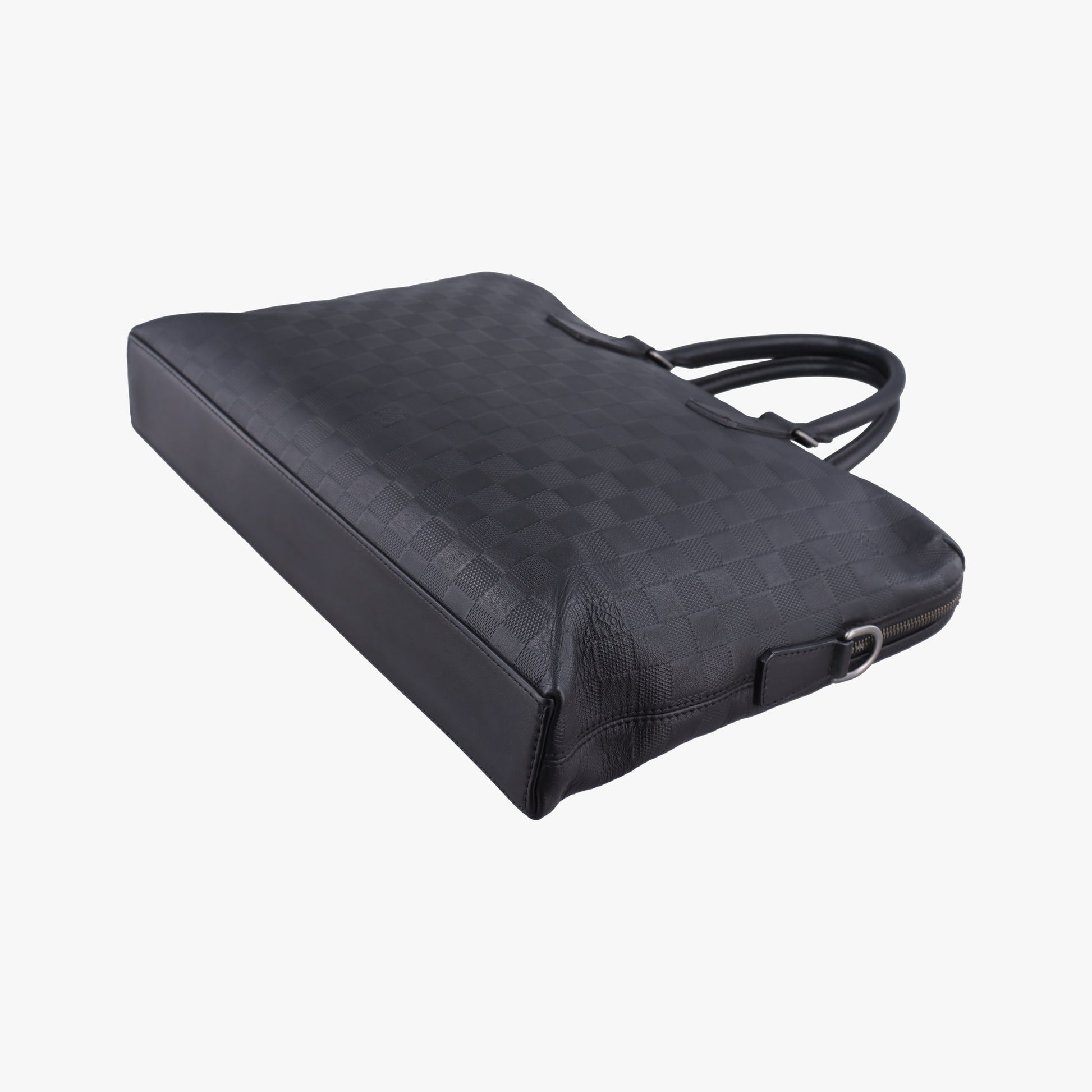 Porte Documents Jour Noir Damier Graphite N48224 CA1194ポルトドキュマン ジュール ノワール ダミエ グラフィット N48224 CA1194