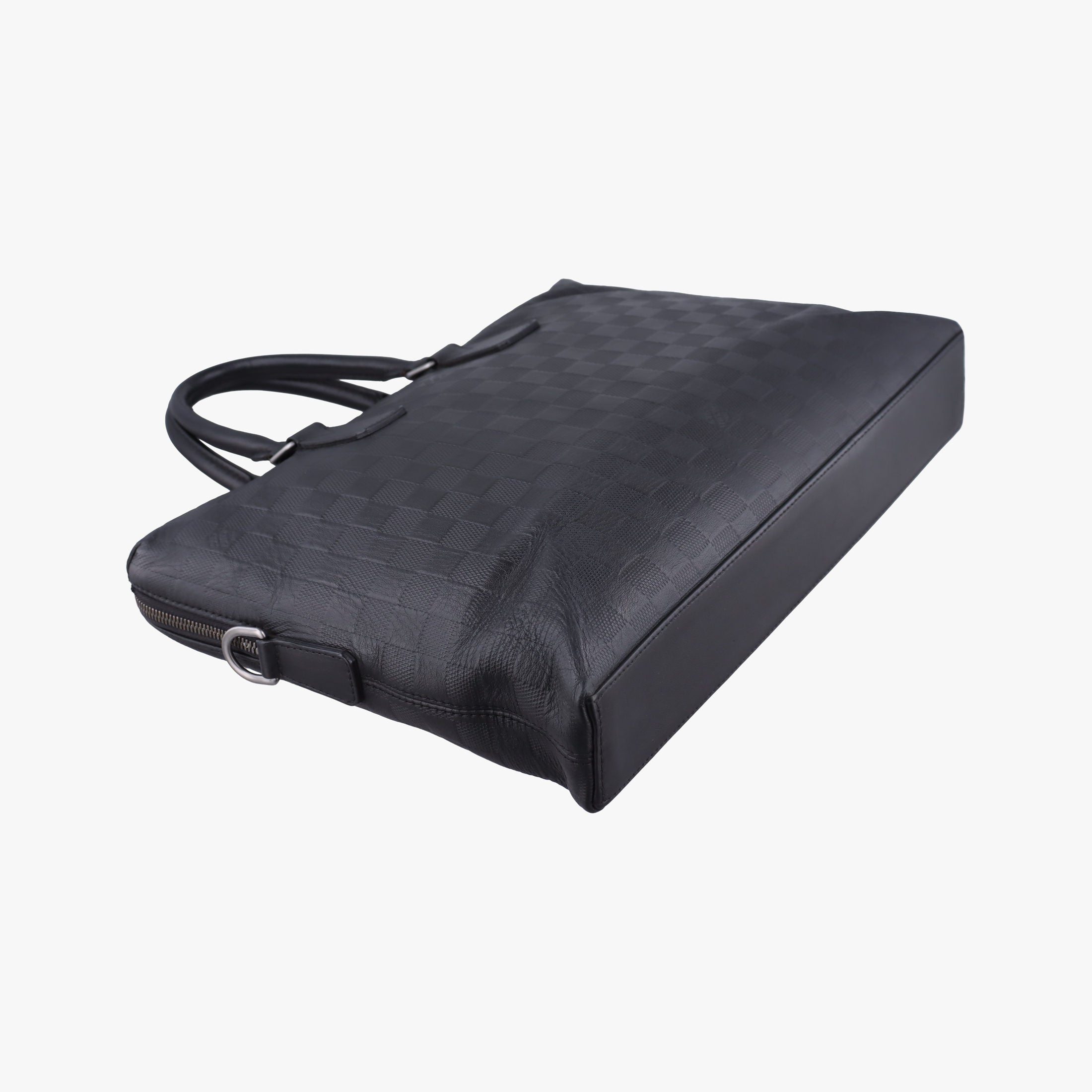 Porte Documents Jour Noir Damier Graphite N48224 CA1194ポルトドキュマン ジュール ノワール ダミエ グラフィット N48224 CA1194