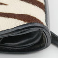 Zebra print Beige x black Ponyhair×Leather 030 2046 1314ゼブラ プリント ベージュ×ブラック ハラコ×レザー 030 2046 1314