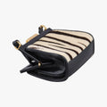 Zebra print Beige x black Ponyhair×Leather 030 2046 1314ゼブラ プリント ベージュ×ブラック ハラコ×レザー 030 2046 1314