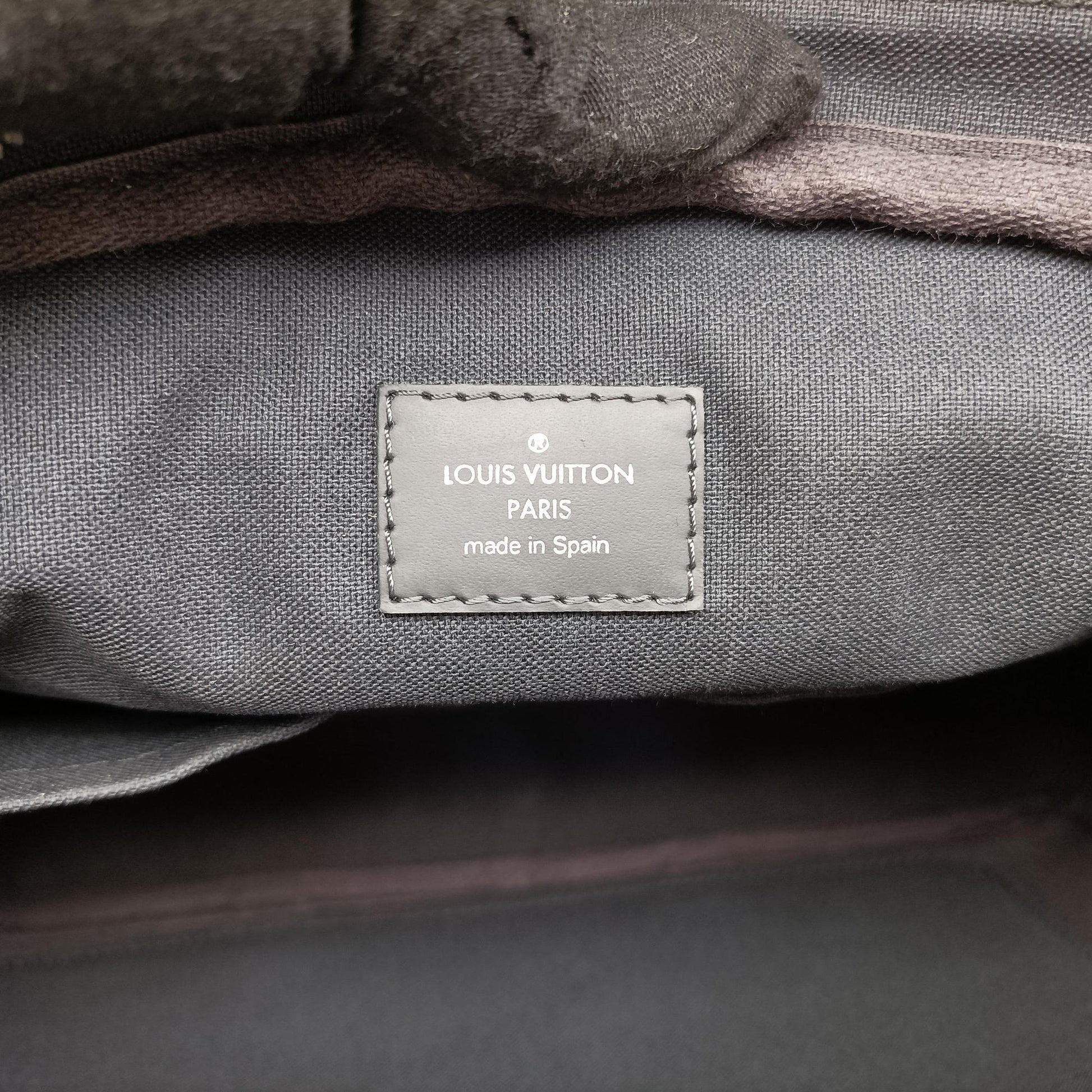 Porte Documents VoyagePM Blue Camouflage Damier Cobalt Canvas N41507 GI2136ポルトドキュマンヴォワヤージュPM ブルー カモフラージュ ダミエ コバルトキャンバス N41507 GI2136