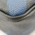 Porte Documents VoyagePM Blue Camouflage Damier Cobalt Canvas N41507 GI2136ポルトドキュマンヴォワヤージュPM ブルー カモフラージュ ダミエ コバルトキャンバス N41507 GI2136