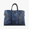Porte Documents VoyagePM Blue Camouflage Damier Cobalt Canvas N41507 GI2136ポルトドキュマンヴォワヤージュPM ブルー カモフラージュ ダミエ コバルトキャンバス N41507 GI2136