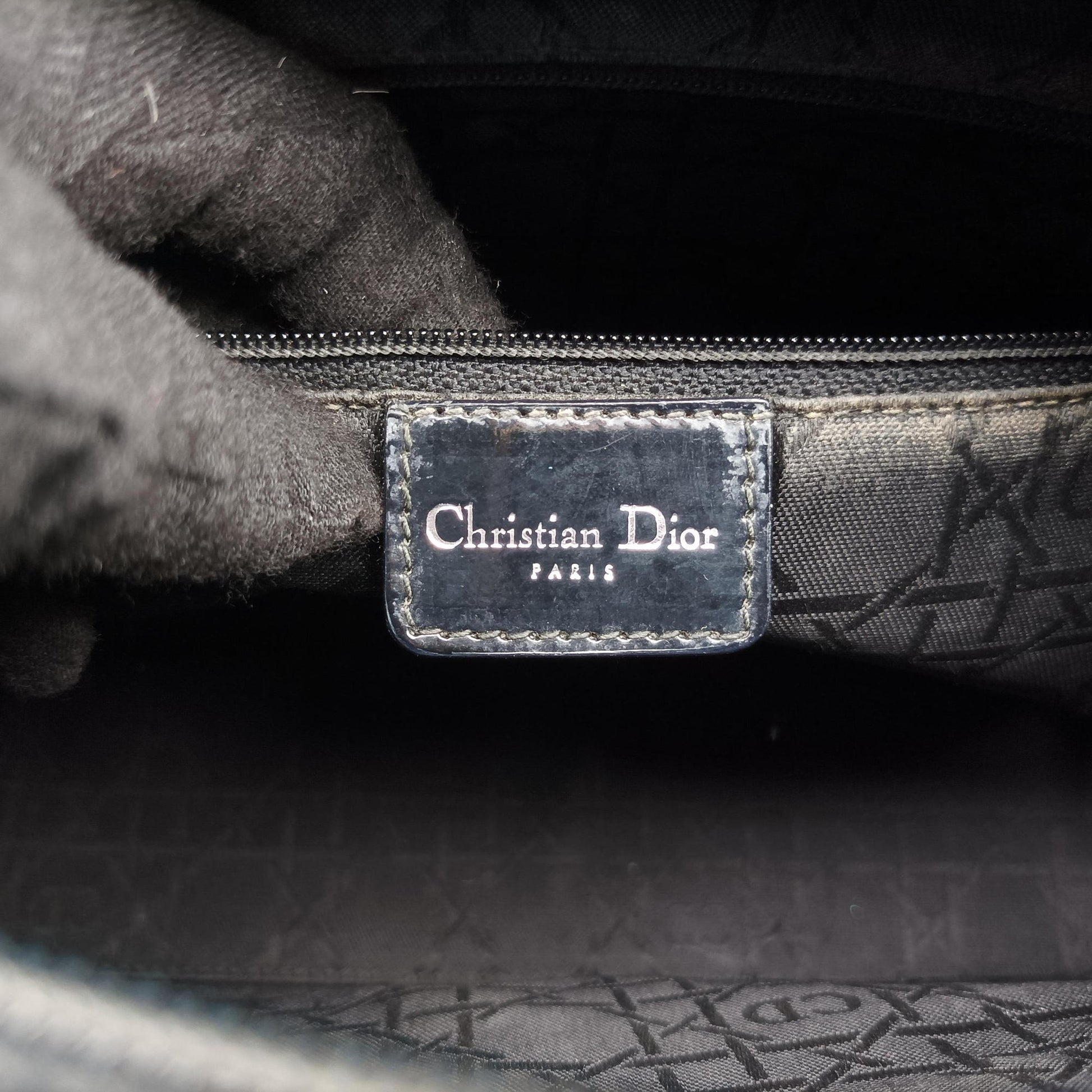 Lady Dior Zebra × Black Pony-style Calfskin × Calf Leather MA-0969レディディオール ゼブラ × ブラック ハラコ × カーフレザー MA-0969