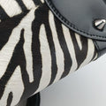 Lady Dior Zebra × Black Pony-style Calfskin × Calf Leather MA-0969レディディオール ゼブラ × ブラック ハラコ × カーフレザー MA-0969