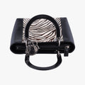 Lady Dior Zebra × Black Pony-style Calfskin × Calf Leather MA-0969レディディオール ゼブラ × ブラック ハラコ × カーフレザー MA-0969
