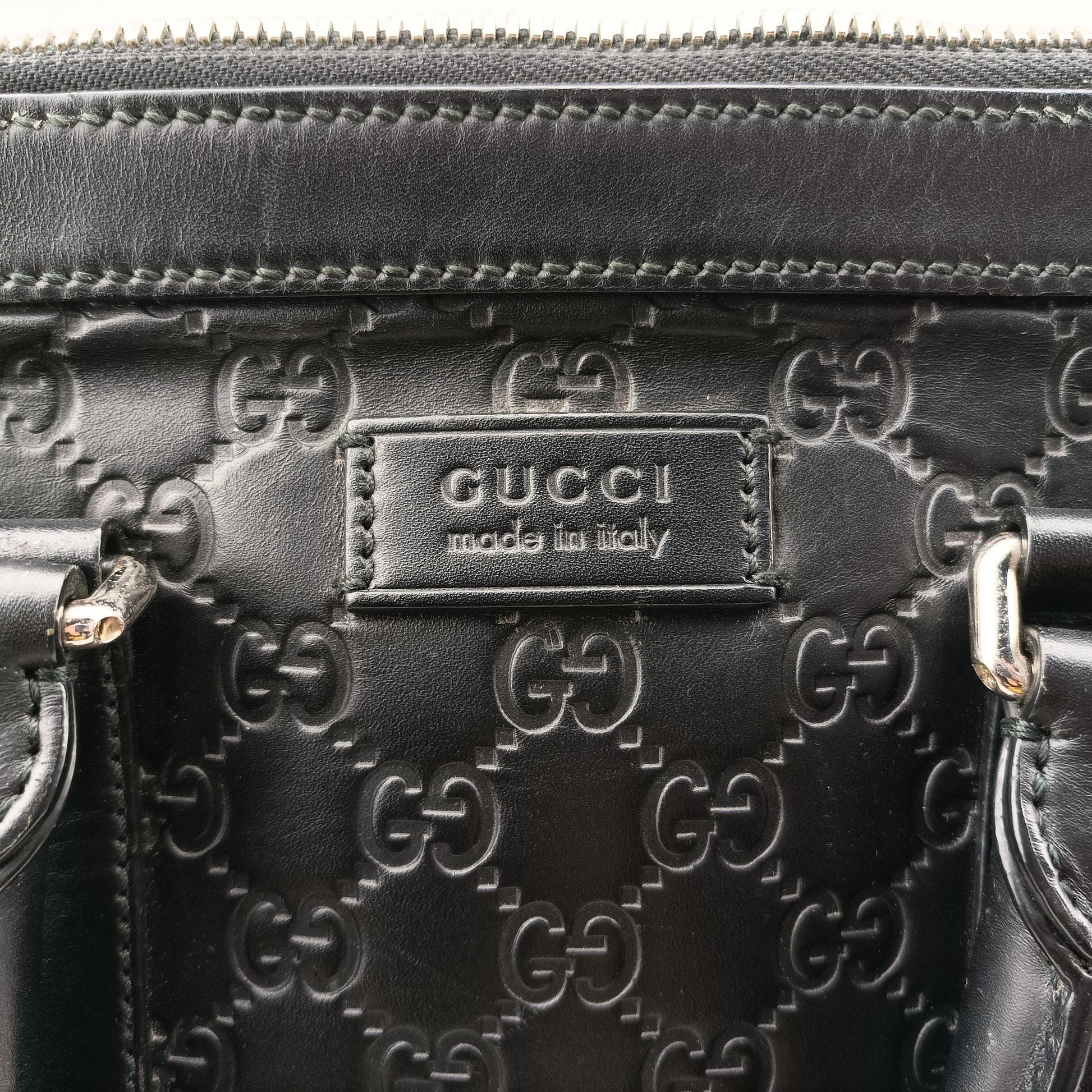 Signature Black Leather 428041 A019486321シグネチャー ブラック レザー 428041 A019486321