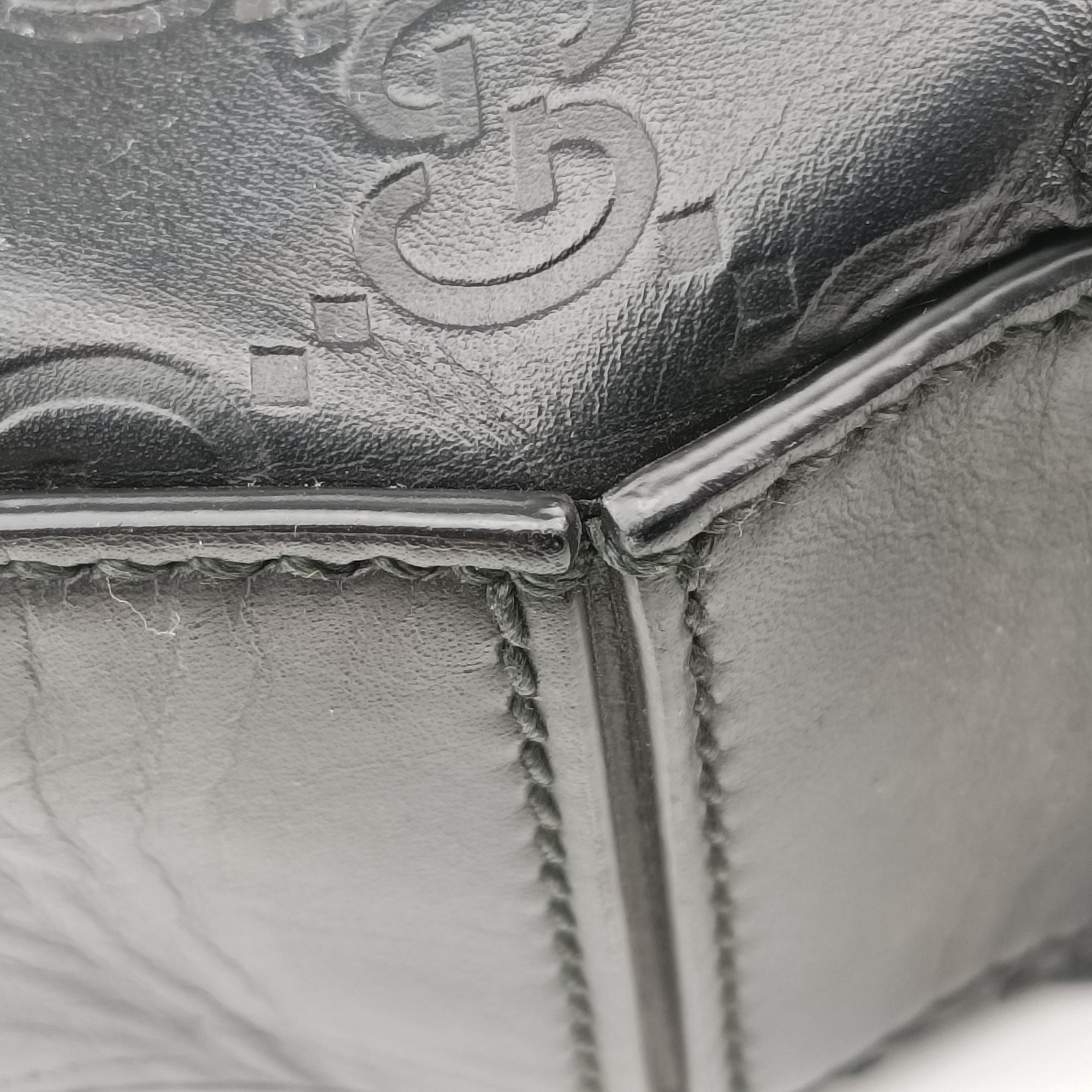 Signature Black Leather 428041 A019486321シグネチャー ブラック レザー 428041 A019486321