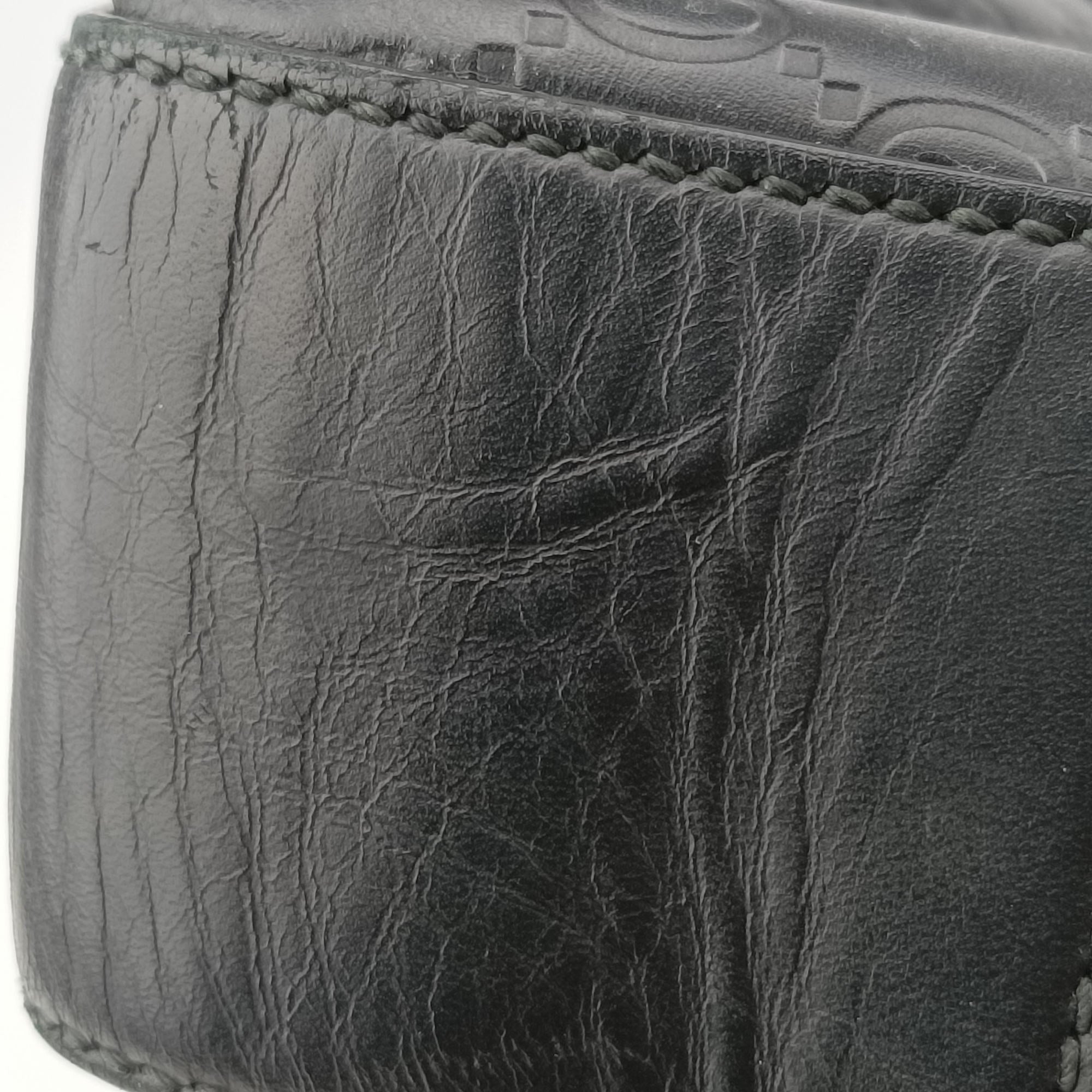 Signature Black Leather 428041 A019486321シグネチャー ブラック レザー 428041 A019486321