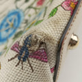 Bamboo Floral White×multicolor canvas×leather 137394 バンブーフローラ ホワイト×マルチカラー キャンバス×レザー 137394 