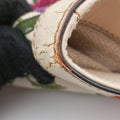Bamboo Floral White×multicolor canvas×leather 137394 バンブーフローラ ホワイト×マルチカラー キャンバス×レザー 137394 