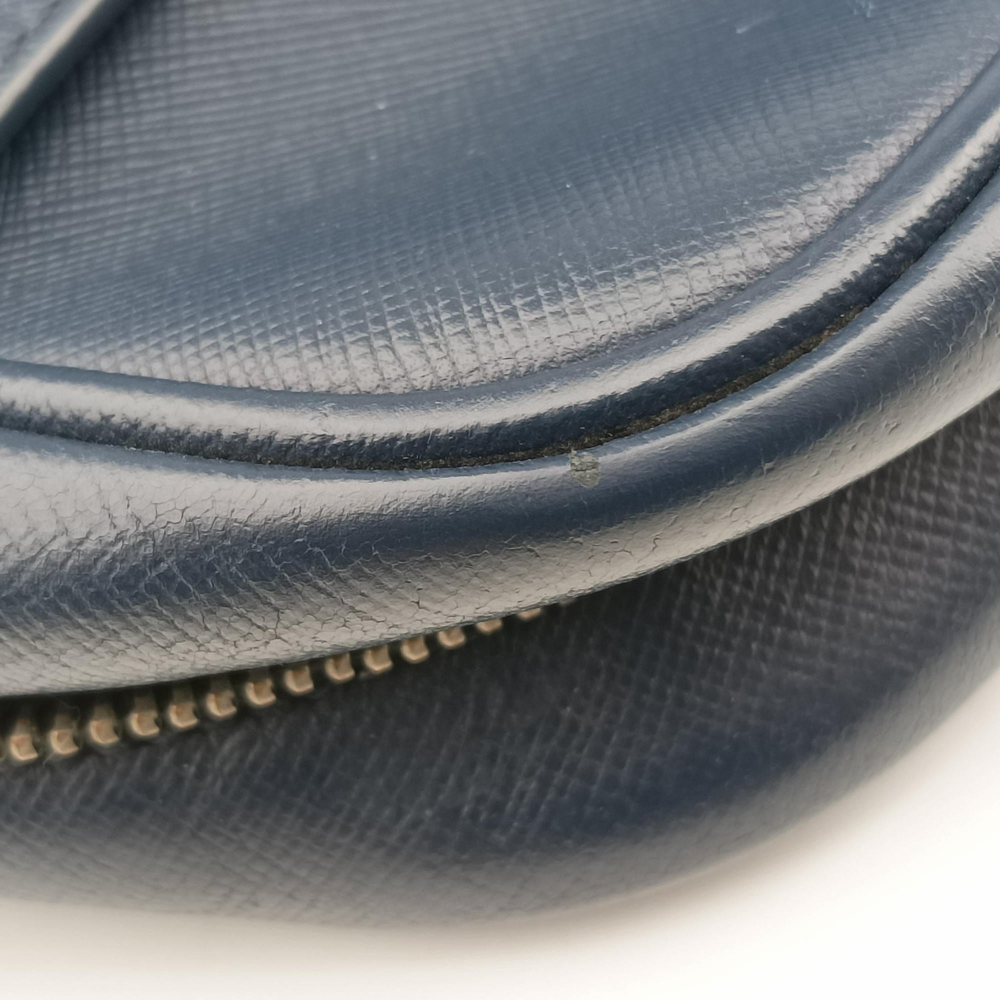 Business Briefcase Navy SAFFIANO Leather 2VE011 7/R 208ビジネス ブリーフケース ネイビー サフィアーノレザー 2VE011 7/R 208