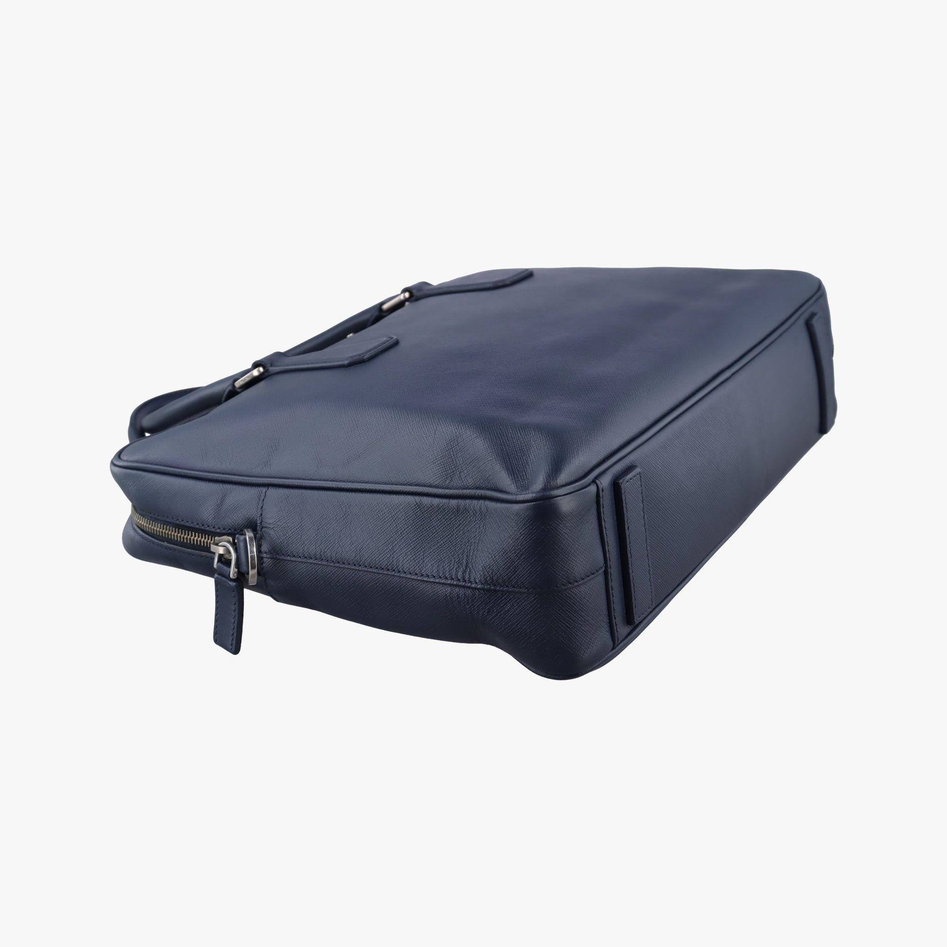 Business Briefcase Navy SAFFIANO Leather 2VE011 7/R 208ビジネス ブリーフケース ネイビー サフィアーノレザー 2VE011 7/R 208