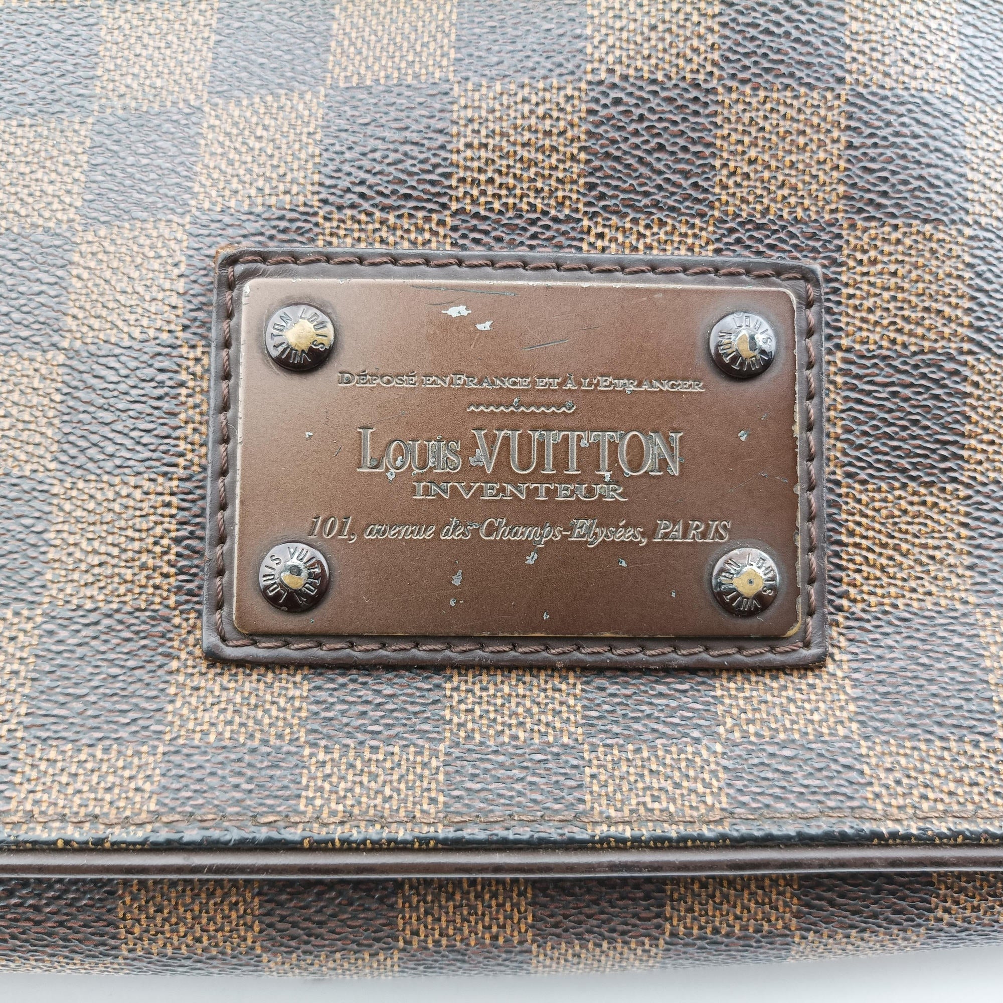 BROOKLYN MM EBENE Damier Canvas N51211 SR3059ブルックリンMM エベヌ ダミエキャンバス N51211 SR3059