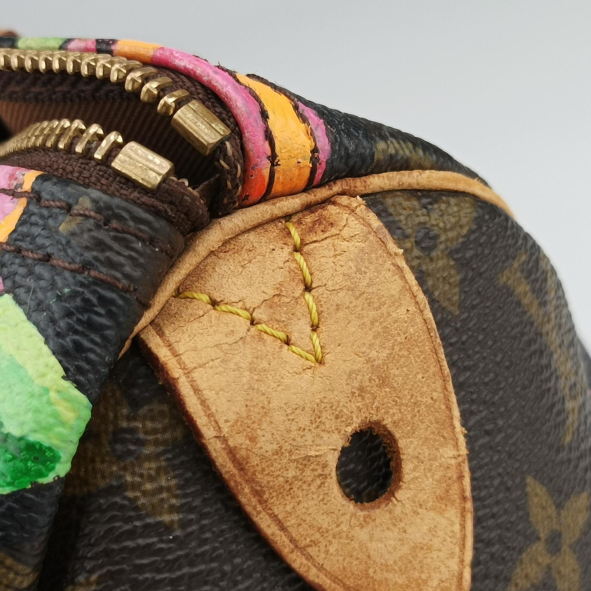 SPEEDY 30 brown×multi Monogram Canvas M48610 SP4078スピーディ30 モノグラム/ブラウン×マルチ モノグラムキャンバス M48610 SP4078