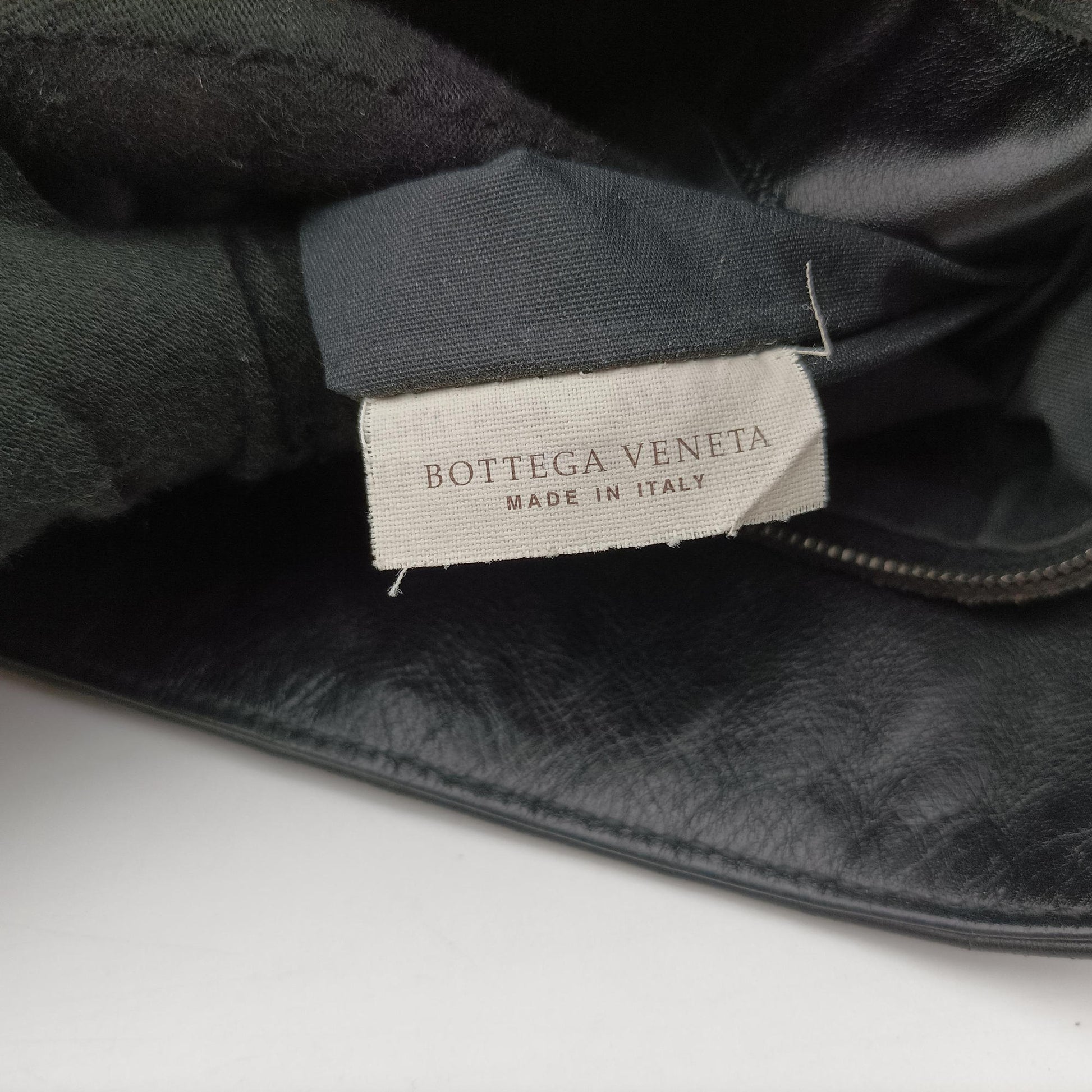Intrecciato Black lambskin 161623 465C 1000 EPEV 2010 349 Aイントレチャート ブラック ラムスキン 161623 465C 1000 EPEV 2010 349 A
