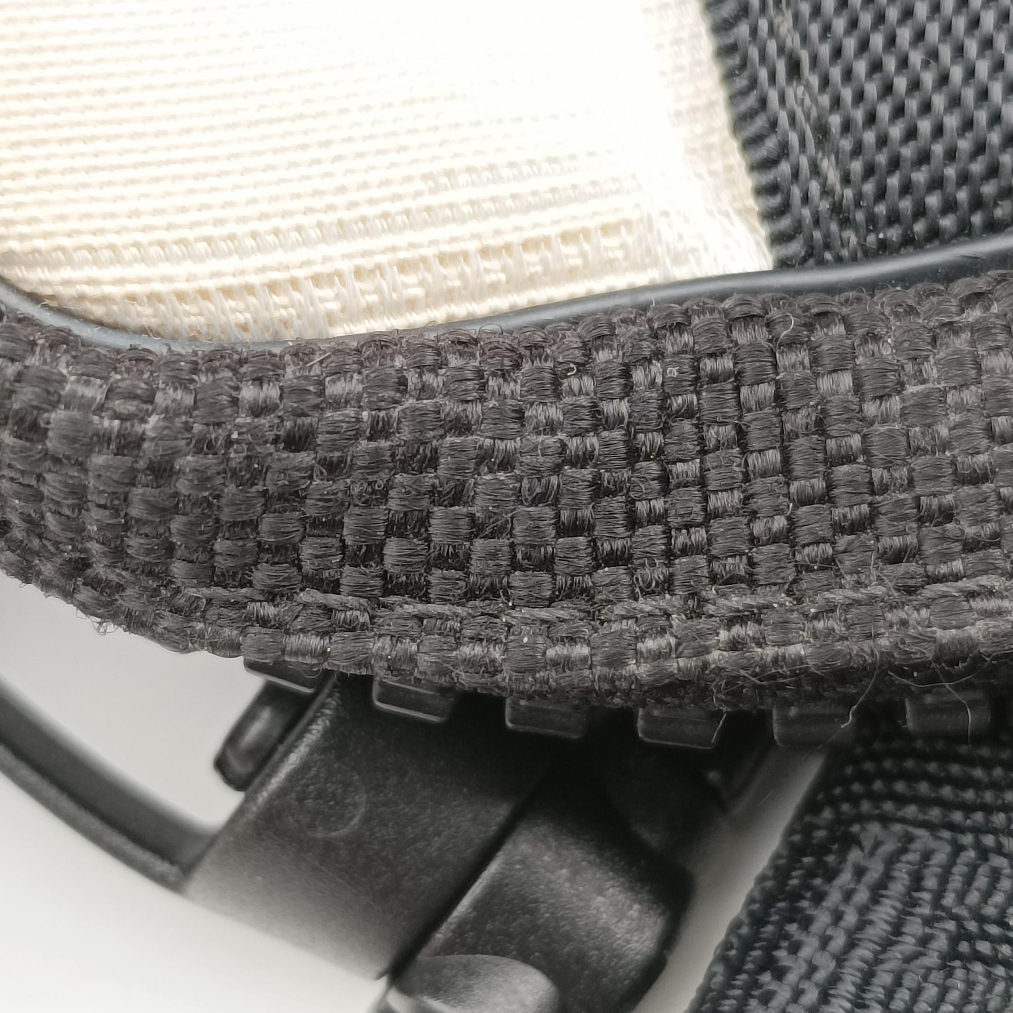 Sport Line Off-White × Black × Grey Nylon × Rubber Trims A22059 8259072スポーツライン オフホワイト × ブラック ナイロン × ラバー A22059 8259072