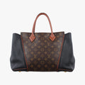 Tote W PM Brown×black Monogram Canvas×calf leather M40942 SP2133トートW PM モノグラム/ブラウン×ブラック モノグラムキャンバス×カーフレザー M40942 SP2133