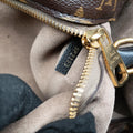 Tote W PM Brown×black Monogram Canvas×calf leather M40942 SP2133トートW PM モノグラム/ブラウン×ブラック モノグラムキャンバス×カーフレザー M40942 SP2133