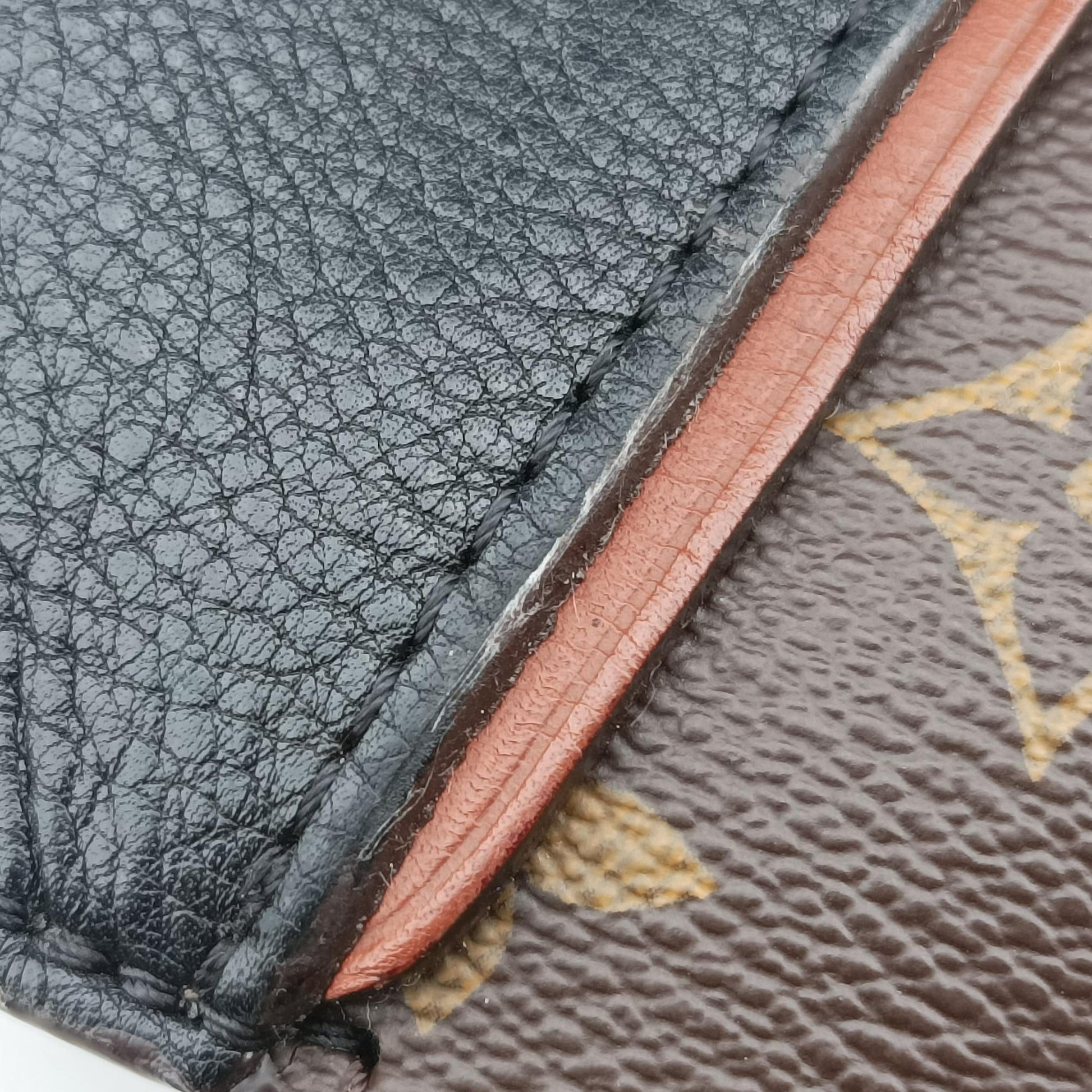 Tote W PM Brown×black Monogram Canvas×calf leather M40942 SP2133トートW PM モノグラム/ブラウン×ブラック モノグラムキャンバス×カーフレザー M40942 SP2133