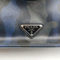 business bag briefcase Navy Camouflage SAFFIANO Leather 2VE365 64ビジネスバッグ ブリーフケース ブルーカモフラ サフィアーノレザー 2VE365 64