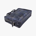 business bag briefcase Navy Camouflage SAFFIANO Leather 2VE365 64ビジネスバッグ ブリーフケース ブルーカモフラ サフィアーノレザー 2VE365 64