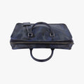 business bag briefcase Navy Camouflage SAFFIANO Leather 2VE365 64ビジネスバッグ ブリーフケース ブルーカモフラ サフィアーノレザー 2VE365 64