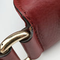 Dressage Web Hobo Red Leather 296851 A012025879ドレスセージ ウェブ ホーボー レッド レザー 296851 A012025879