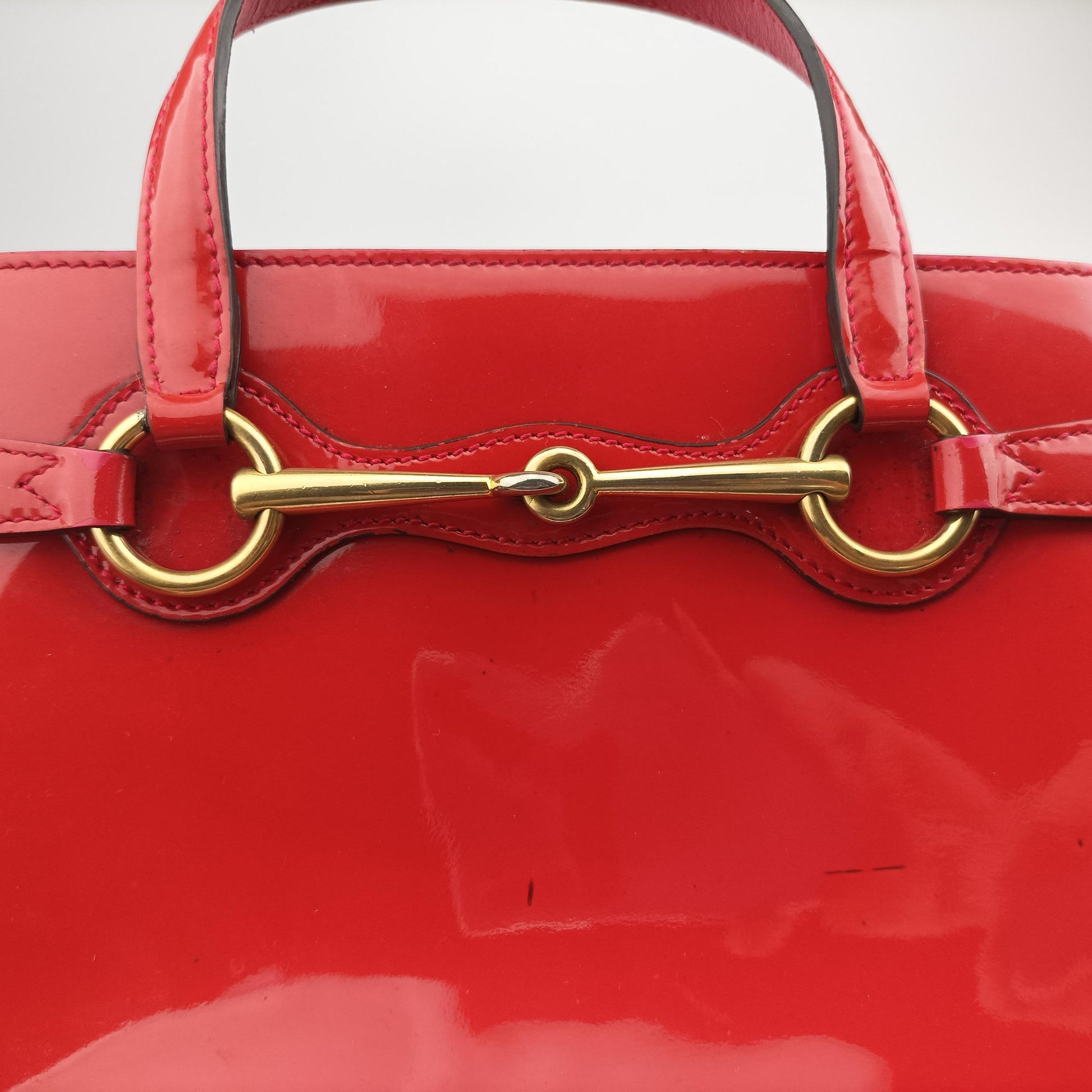 Bright Bit Red Patent Leather 371925 C017564143ブライトビット レッド パテント 371925 C017564143