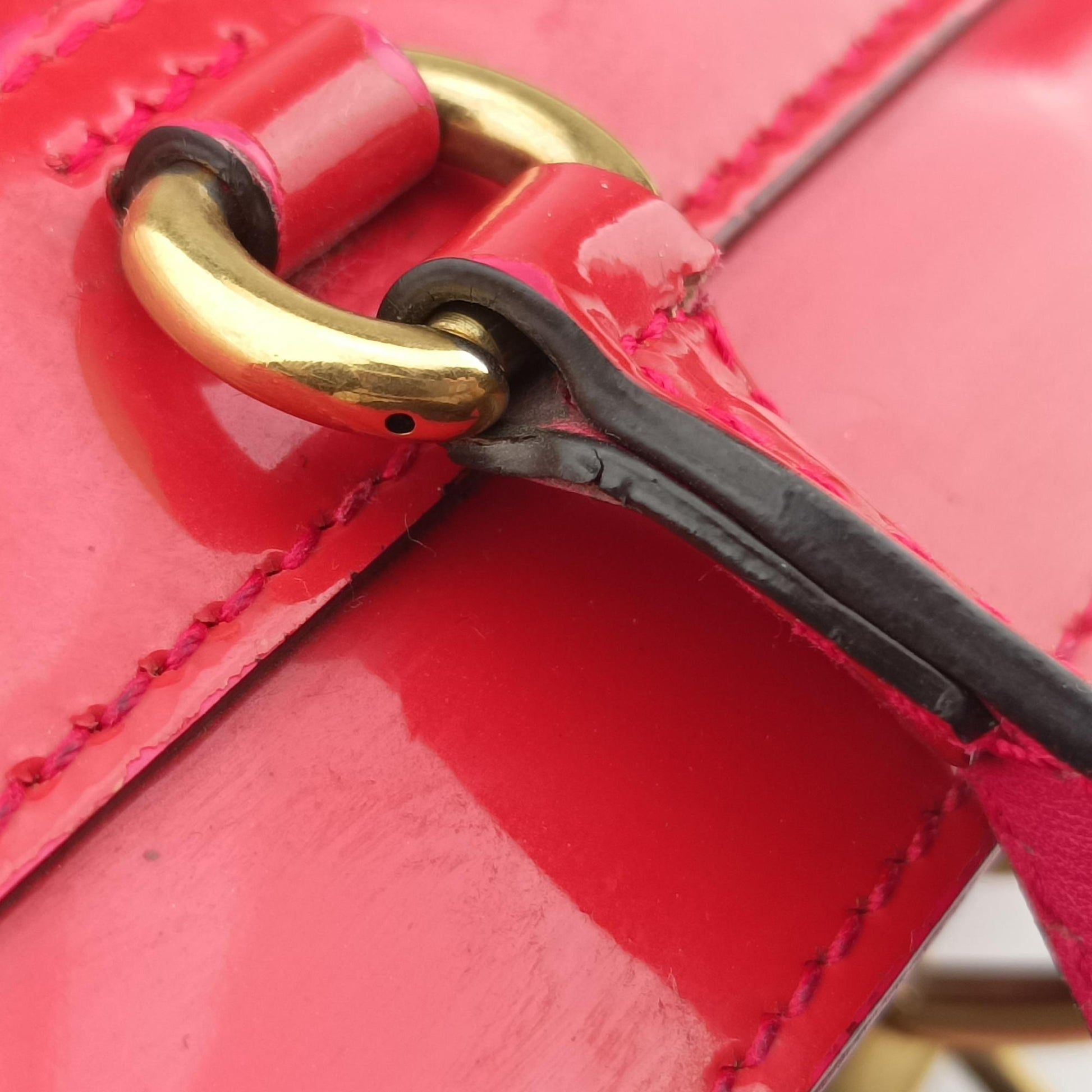 Bright Bit Red Patent Leather 371925 C017564143ブライトビット レッド パテント 371925 C017564143