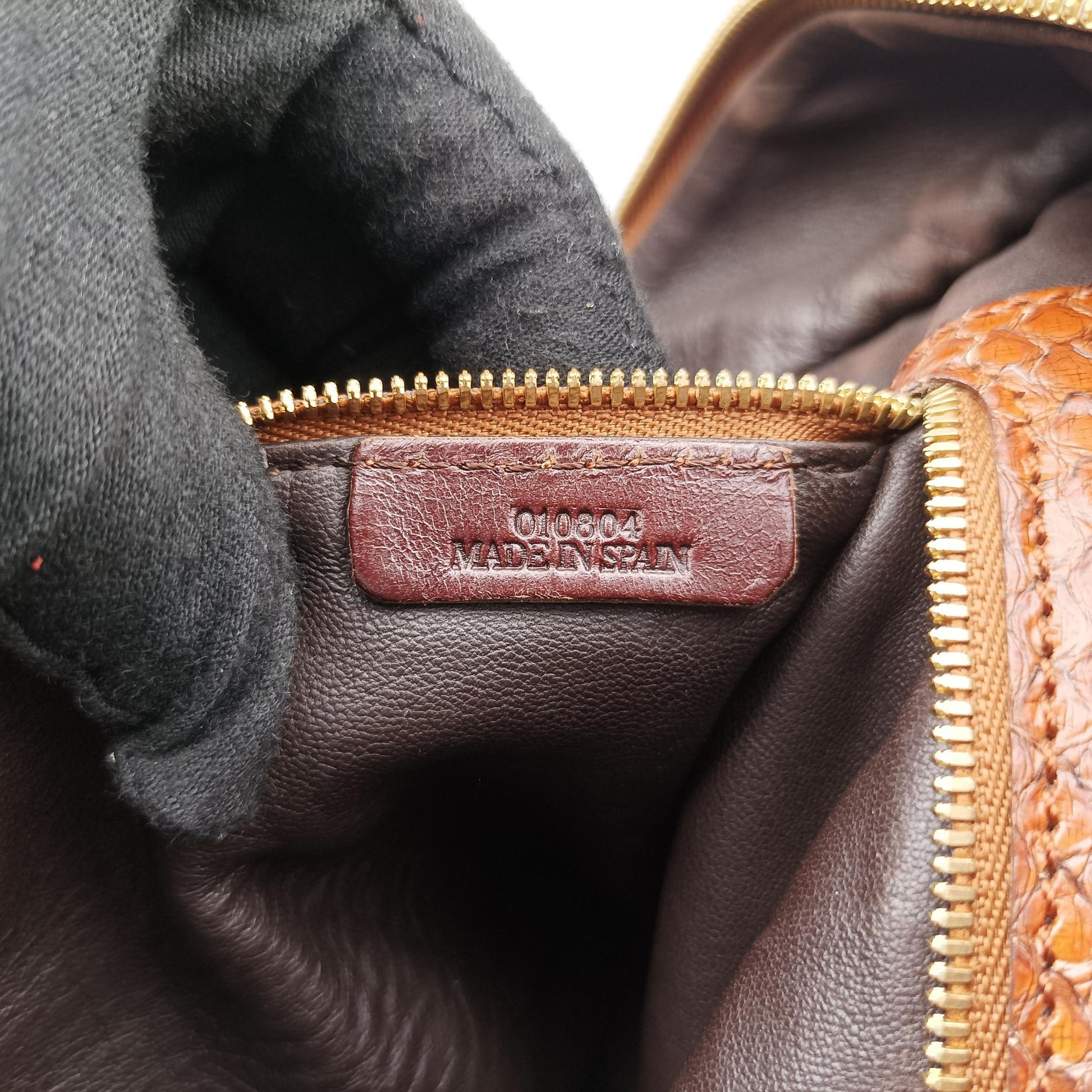 Amazona Brown Python × Nappa Leather 010804アマソナ ブラウン パイソン × レザー 010804