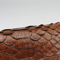 Amazona Brown Python × Nappa Leather 010804アマソナ ブラウン パイソン × レザー 010804